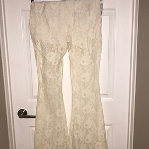 Lace pants